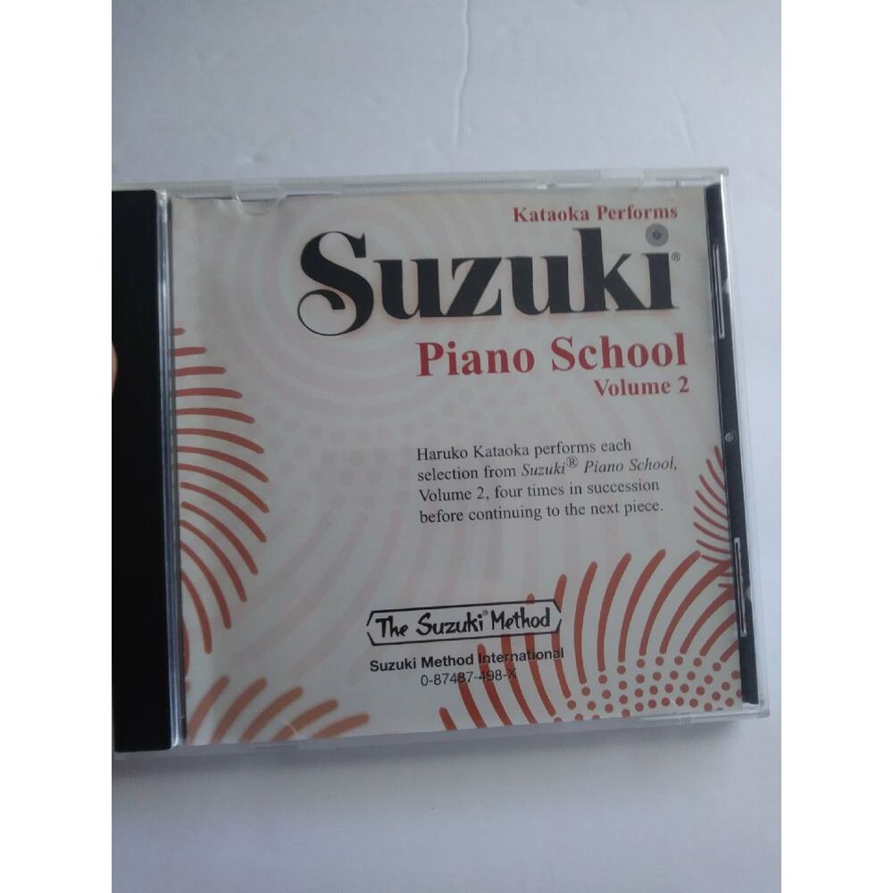 Suzuki Piano School Vol 2 CD Kataoka performs The Suzuki Method International